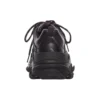 Triple S Sneaker „Allover Logo – Schwarz“ 536737W2FA21081