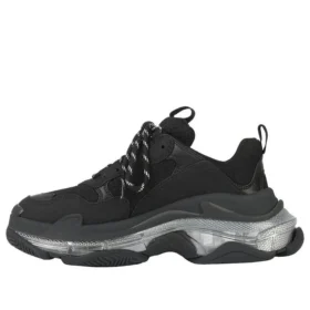 Triple S Sneaker „Black Iridescent“ 544351W2FB21001