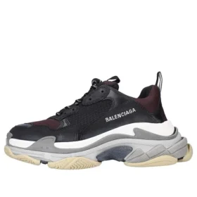 Triple S Sneaker „Black Purple“ 536737W09OH1091