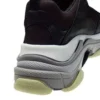 Triple S Sneaker „Black Purple“ 536737W09OH1091