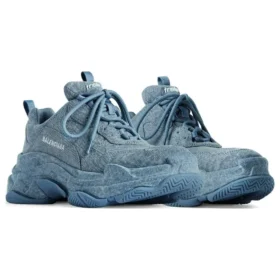 Triple S Sneaker „Blue Denim“ 524039W2DEN4000