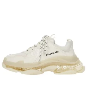 Triple S Sneaker „Clear Sole – Beige“ 541624W2GA19100