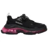 Triple S Sneaker „Clear Sole – Black Pink Neon“ 541624W2FR11053