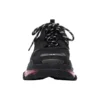 Triple S Sneaker „Clear Sole – Black Pink Neon“ 541624W2FR11053