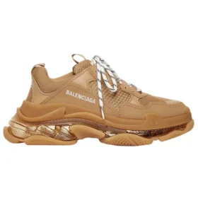 Triple S Sneaker „Clear Sole Brown“ 541624W2GA12706