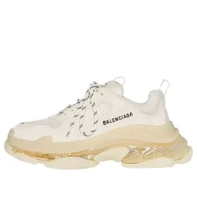 Triple S Sneaker „Clear Sole – Eggshell“ 544351W2GA19100