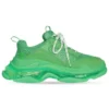Triple S Sneaker „Clear Sole Green“ 541624W2GA13510