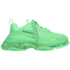 Triple S Sneaker „Clear Sole – Neon Green“ 541624W2CF13801