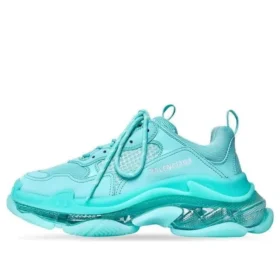 Triple S Sneaker „Clear Sole Turquoise“ 541624W2GA14590