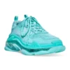 Triple S Sneaker „Clear Sole Turquoise“ 541624W2GA14590