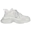 Triple S Sneaker „Faux Fur – Grau“ 668562W3CQ51210