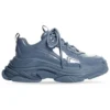 Triple S Sneaker „Glossy Blue“ 734954W2PAA4000