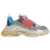Triple S Sneaker „Grey Blue Red“ 512175W09O24365