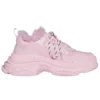 Triple S Sneaker Kunstfell „Pink“ 668562W3CQ55000