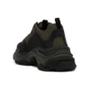 Triple S Sneaker „Olive Green Black“ 536737W2FW24010