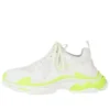 Triple S Sneaker „Weiß-Neongelb“ 524039W2CA37390