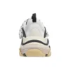 Triple S Sneaker „Weiß Schwarz“ 536737W09OM9058