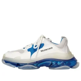 Triple S Sneaker „White Blue“ 541624W09ON9169