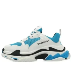 Triple S Sneaker „White Carib Blue“ 536737W2FW59941 Triple S Sneaker „White Carib Blue“ 536737W2FW59941