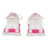 Triple S Sneaker „White Fluo Pink“ 536737W2CA35390