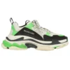 Triple S Sneaker „White Green Fluo“ 536737W09O69063