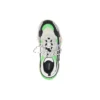 Triple S Sneaker „White Green Fluo“ 536737W09O69063