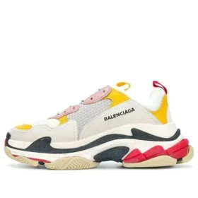 Triple S Sneaker „White Yellow“ 517335W09O59035
