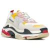 Triple S Sneaker „White Yellow“ 517335W09O59035