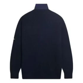 Tromp-l’œil-Strickpullover mit Lagenlook „Navy“ 675274T16118065 Tromp-l’œil-Strickpullover mit Lagenlook „Navy“ 675274T16118065