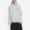Turn Hoodies Wide Fit „Heather Grey Black“ 674986TLVB41167