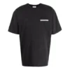 Turn Slit T-Shirt „Black“ 641655TLVB39034