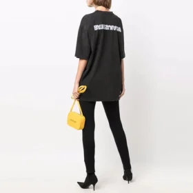 Turn Slit T-Shirt „Black“ 641655TLVB39034 Turn Slit T-Shirt „Black“ 641655TLVB39034