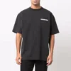 Turn Slit T-Shirt „Black“ 641655TLVB39034