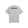 Turn Slit T-Shirt „Grey Black“ 675016TLVB31167