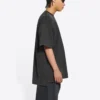 Turn Slit T-Shirt „Washed Black“ 675016TLVB39034