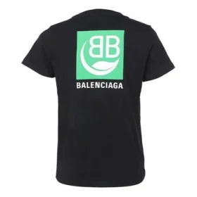 Umweltfreundliches Baumwoll-T-Shirt mit kurzen Ärmeln, schwarz 578133THV631000 Umweltfreundliches Baumwoll-T-Shirt mit kurzen Ärmeln, schwarz 578133THV631000