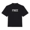 Unisex FW 21 mit kostenlosem Buchstabendruck Schwarz 661715TKVD31070