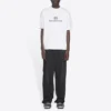 Unisex FW21 Logo-Aufdruck Weiß 612966TKVI79040