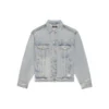 Unisex FW21 Logo-Denim-Jacke Blau 664329TBP488961