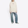 Unisex FW21 mit Logo-Aufdruck, beige 651799TJV910905