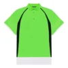 Unisex FW21 Poloshirt mit Stickerei, grün 661507TKVA53007