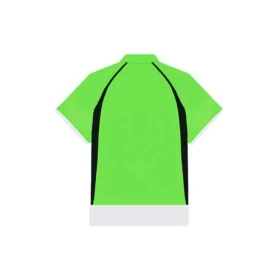 Unisex FW21 Poloshirt mit Stickerei, grün 661507TKVA53007 Unisex FW21 Poloshirt mit Stickerei, grün 661507TKVA53007