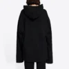 Unisex FW21 Sweatshirt mit kostenlosem Buchstaben-Aufdruck, schwarz 661711TKVD41070