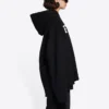 Unisex FW21 Sweatshirt mit kostenlosem Buchstaben-Aufdruck, schwarz 661711TKVD41070