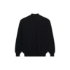 Unisex FW21 Sweatshirt mit Rundhalsausschnitt und kostenlosem Aufdruck, schwarz 652981TKVD41070