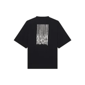Unisex FW21 T-Shirt mit Rundhalsausschnitt und Aufdruck, schwarz 661715TKVE51070 Unisex FW21 T-Shirt mit Rundhalsausschnitt und Aufdruck, schwarz 661715TKVE51070