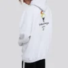 Unisex-Oversize-Sweatshirt mit Logo, Weiß 620973TIV459040