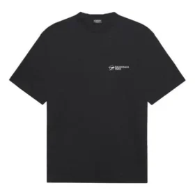 Unisex SS21 Firmenbedruckt Rundhals-Kurzarm-Shirt Schwarz 612966TKV861070 Unisex SS21 Firmenbedruckt Rundhals-Kurzarm-Shirt Schwarz 612966TKV861070
