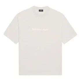 Unisex SS21 T-Shirt mit Logo-Aufdruck, Grau 612966TIV542970 Unisex SS21 T-Shirt mit Logo-Aufdruck, Grau 612966TIV542970