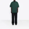 UNISEX-T-Shirt mit Aufdruck, Large Fit „Green“ 657059TKV973010